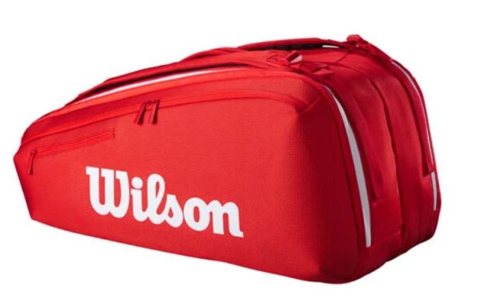 Wilson Super Tour Red 9er-Tasche